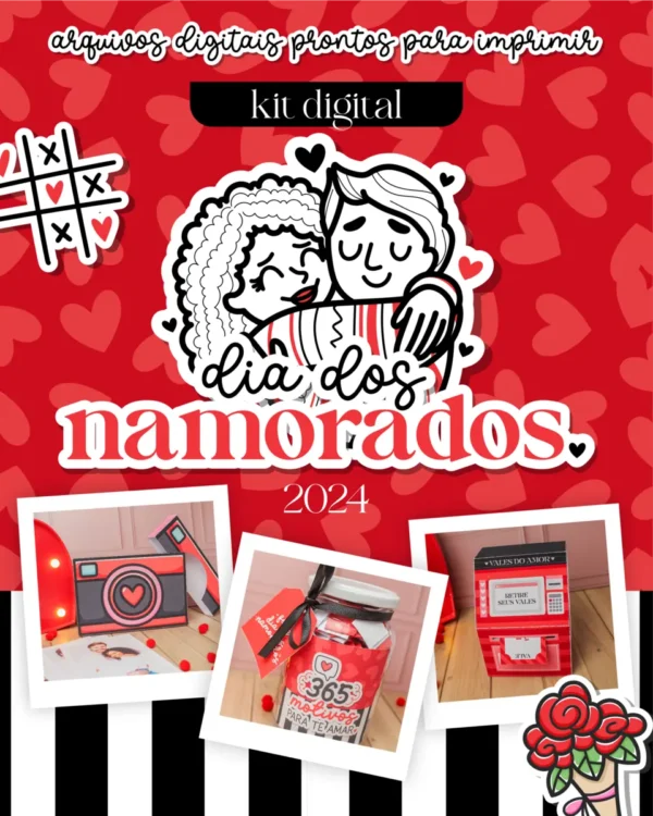 Mimos Digitais Dia dos Namorados - Faça Você Mesmo em Casa