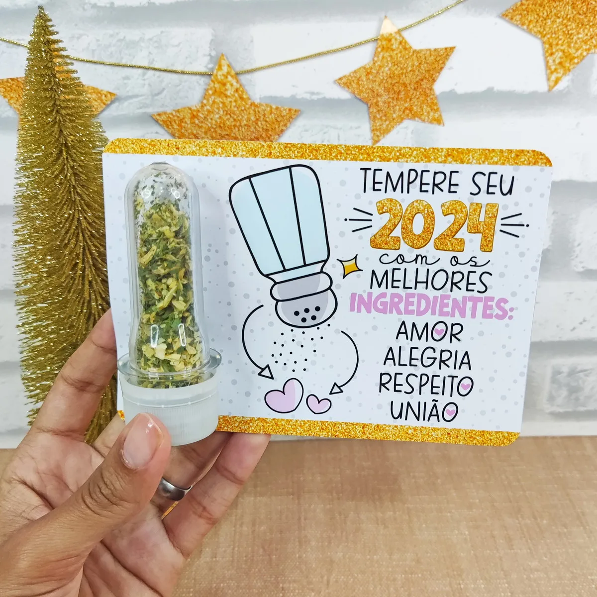 Mimos e Lembrancinhas Ano Novo 2024 - Arquivo Digital