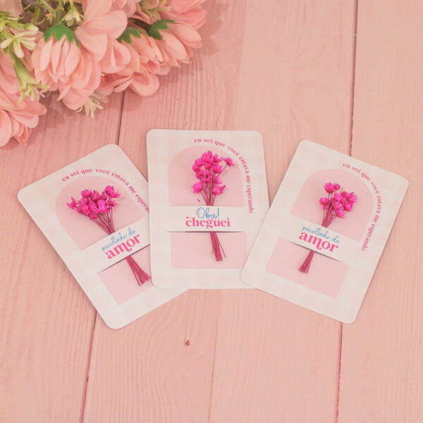 Mimos para Clientes Rosa - pdf e Png