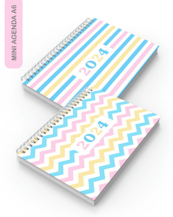 Mini Agenda A6 - Arquivo Digital