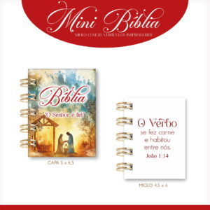mini biblia digital para lembrancinhas com 12 modelos