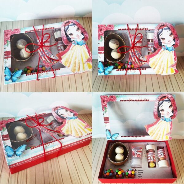Mini Confeiteiro Branca de Neve - Arquivo Digital