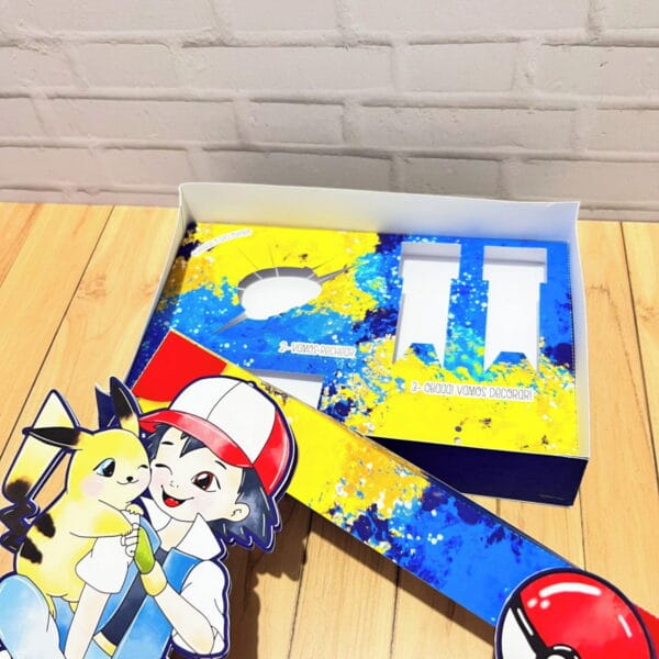 Mini Confeiteiro Páscoa Pokémon - Arquivo Digital