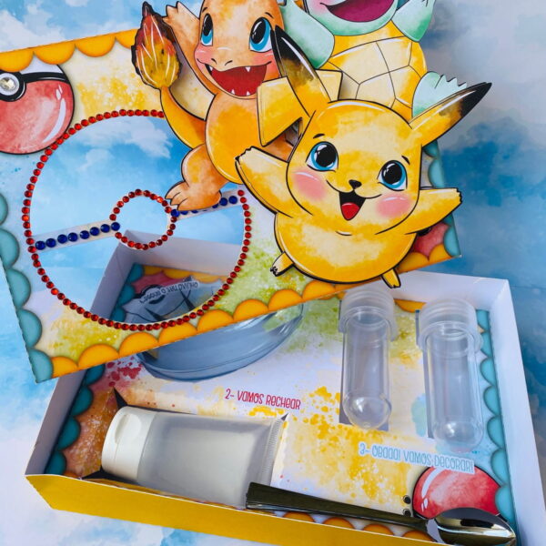 Mini Confeiteiro Pokémon - Arquivo Digital