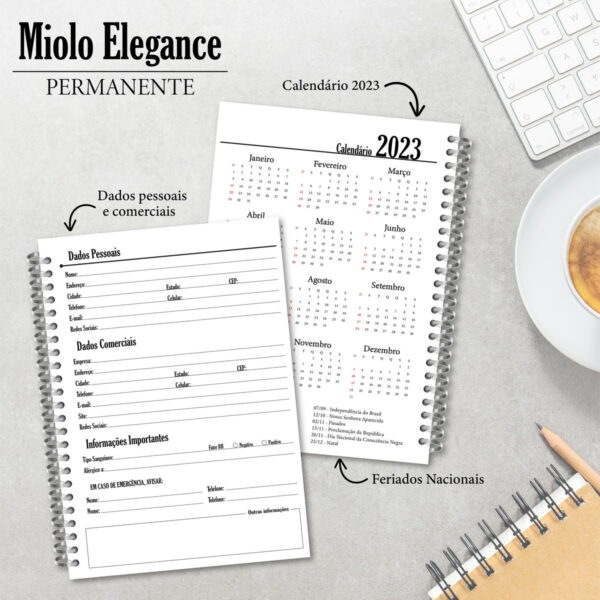 Miolo Elegance Permanente - Arquivo Digital