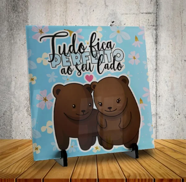 Modelos Personalizáveis para Azulejos de Amor