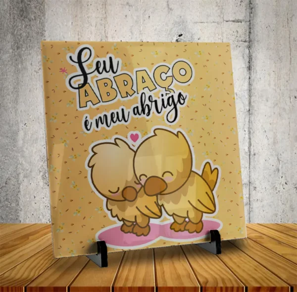 Modelos Personalizáveis para Azulejos de Amor