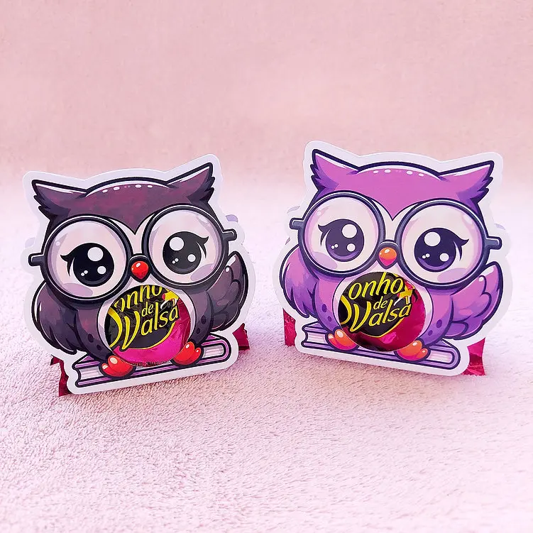 Moldes Porta Bombom Coruja Dia do Professor Digital 1 Moldes Porta Bombom Coruja Dia do Professor Digital