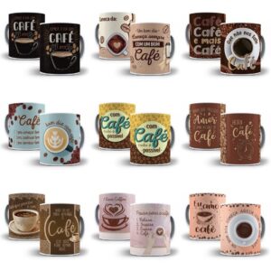 Pack 14 Artes Caneca Cafe Png E Cdr Editaveis Em Corel Draw 10