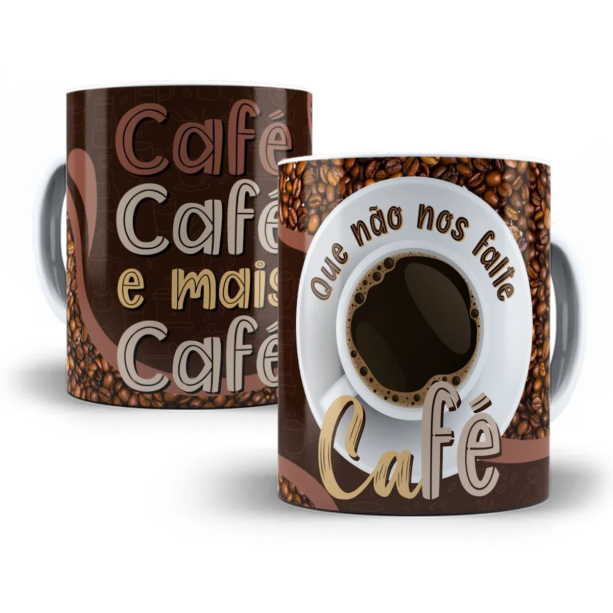 Pack 14 Artes Caneca Cafe Png E Cdr Editaveis Em Corel Draw 4