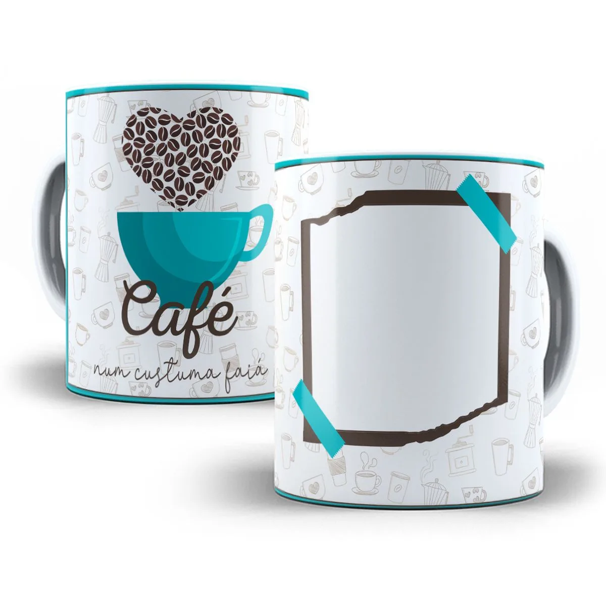 Pack 14 Artes Caneca Cafe Png E Cdr Editaveis Em Corel Draw