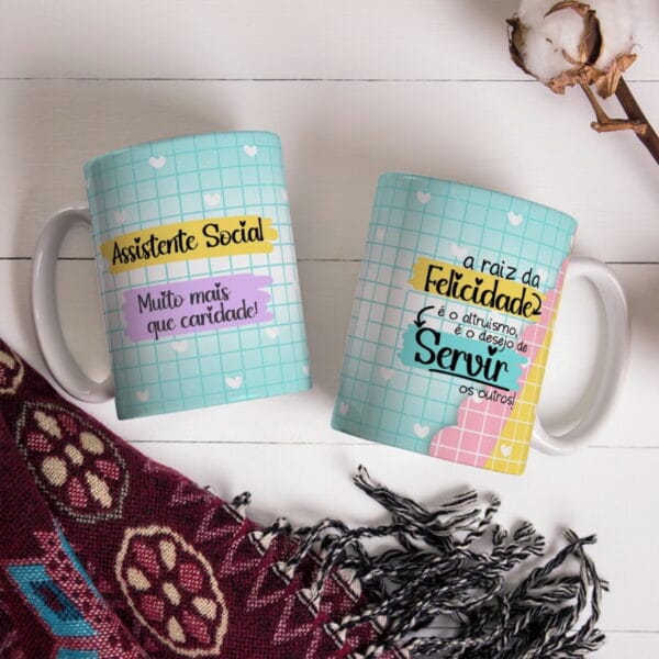 Pack 20 Canecas Profissões Femininas - Arquivo Digital