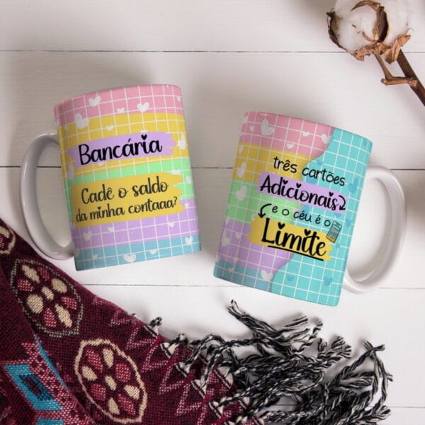Pack 20 Canecas Profissões Femininas - Arquivo Digital