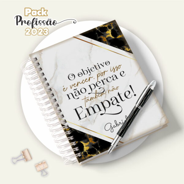 Pack Agendas 2023 Masculina - Arquivo Digital