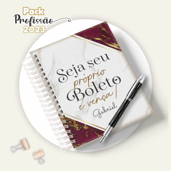 Pack Agendas 2023 Masculina - Arquivo Digital