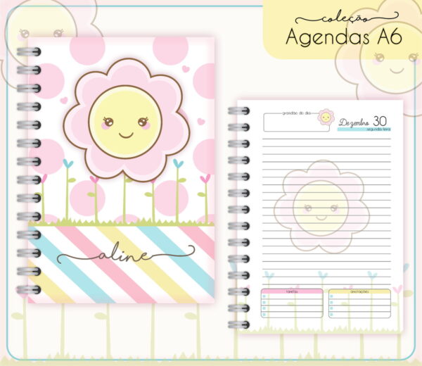 Pack Agendas A6 - Arquivo Digital
