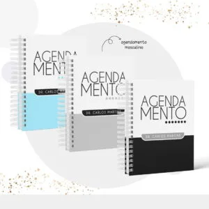 Pack Agendas Agendamentos Masculinos - Arquivo Digital