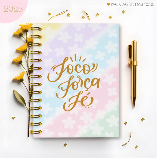 Pack Agendas Feminina 2025 - Arquivo Digital