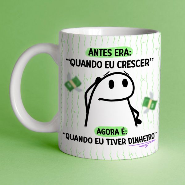 Pack Artes Caneca Feed da Semana Flork Meme Frases Engraçada