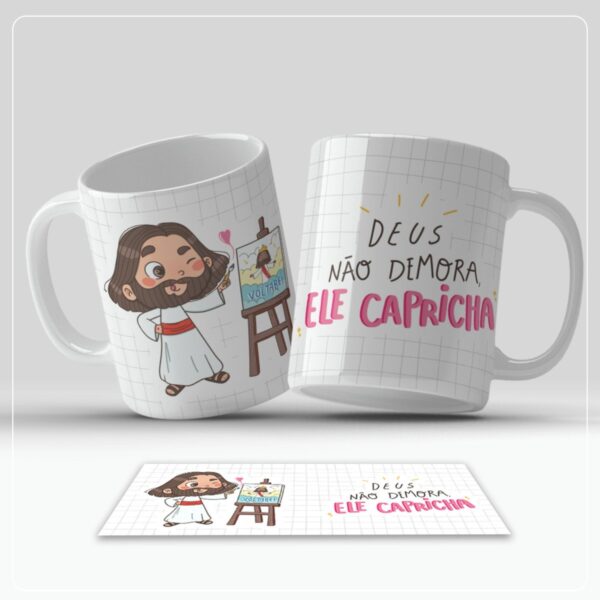 Pack Artes Canecas Religiosas - Arquivo Digital