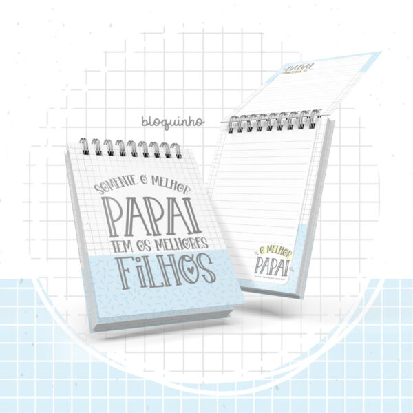 Pack Bloquinho A6 Dia dos Pais - Arquivo Digital