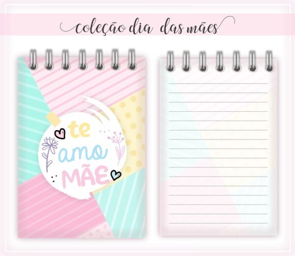 Pack Bloquinhos Dia das Mães - Arquivo Digital