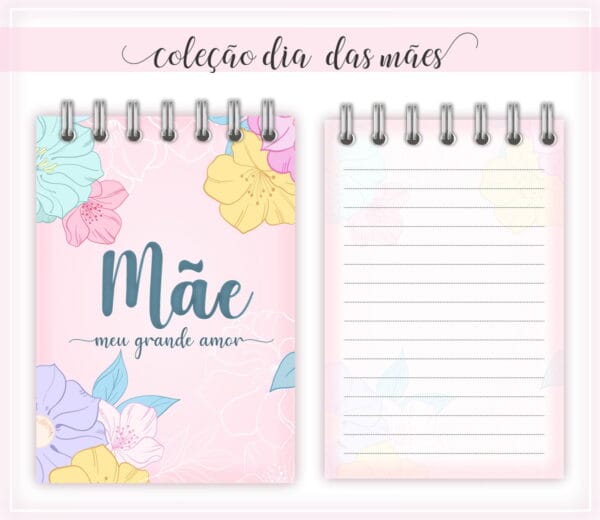 Pack Bloquinhos Dia das Mães - Arquivo Digital
