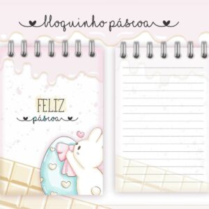 Pack Bloquinhos Páscoa - Arquivo Digital