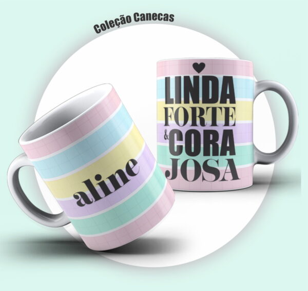 Pack Canecas Frases Femininas - Arquivo Digital