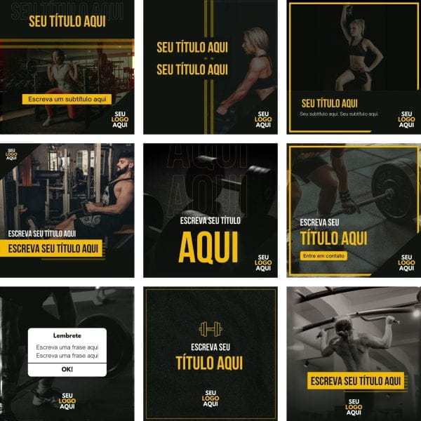 Pack Canva Academia 10 Modelos Editáveis+ Bônus