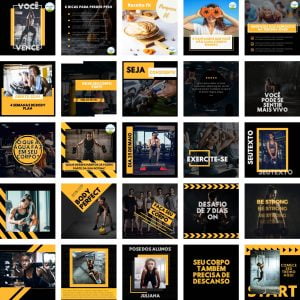Pack Canva Academia 2.0 25 Modelos Editáveis+ Bônus