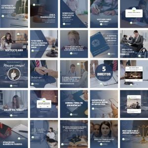 Pack Canva Advogado 27 Modelos Editáveis+ Bônus