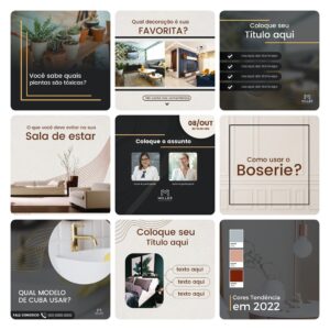 Pack Canva Arquitetos 30 Modelos Editáveis+ Bônus