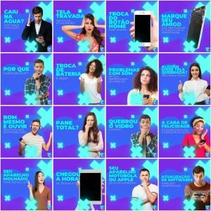 Pack Canva Assistência Técnica Celular 200 Modelos Editáveis+ Legendas
