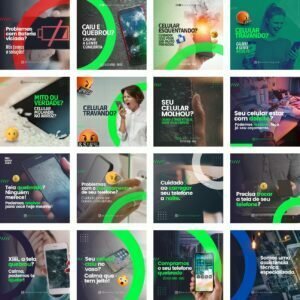 Pack Canva Assistencia Tecnica Celular 40 Modelos Editáveis+ Bônus