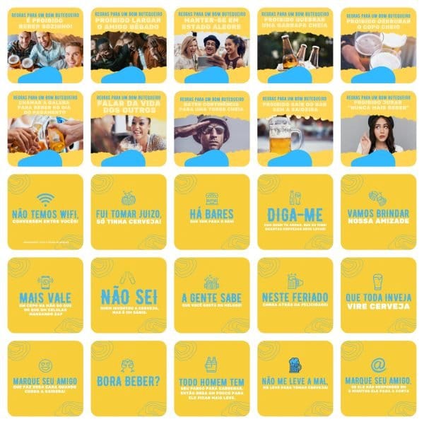 Pack Canva Bares Bar Cervejaria 200 Modelos Editáveis+ Legendas