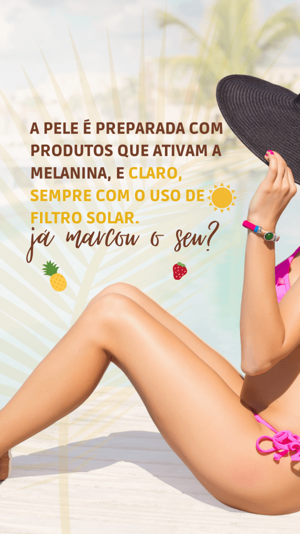 Pack Canva Bronzeamento 29 Modelos EditáveisStorie + Bônus