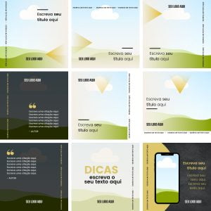 Pack Canva Business Empresarial 12 Modelos Editáveis+ Bônus