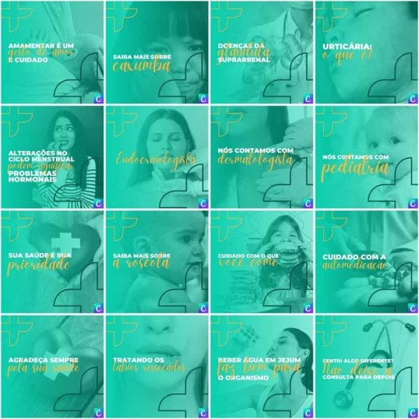 Pack Canva Clinicas Medica 200 Modelos Editáveis+ Legendas