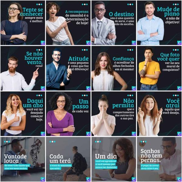 Pack Canva Coach 200 Modelos Editáveis+ Legendas