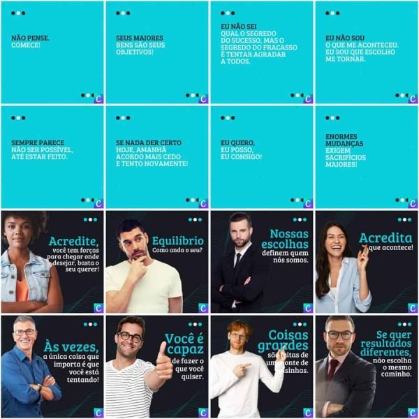 Pack Canva Coach 200 Modelos Editáveis+ Legendas