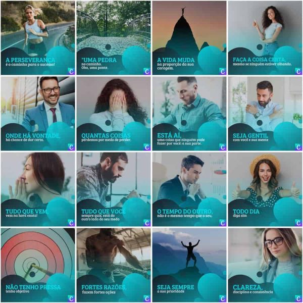 Pack Canva Coach 200 Modelos Editáveis+ Legendas