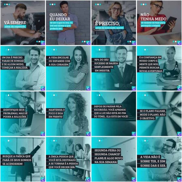 Pack Canva Coach 200 Modelos Editáveis+ Legendas