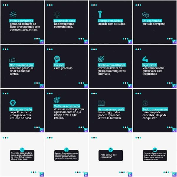 Pack Canva Coach 200 Modelos Editáveis+ Legendas