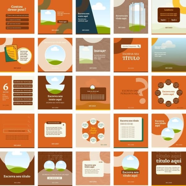 Pack Canva Contabilidade 230 Modelos Editáveis+ Bônus