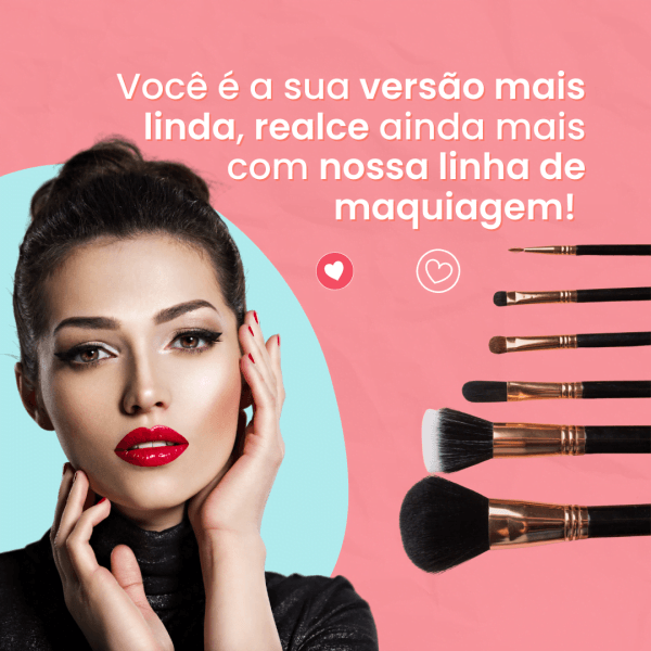 Pack Canva Cosmético 30 Modelos Editáveis+ Bônus