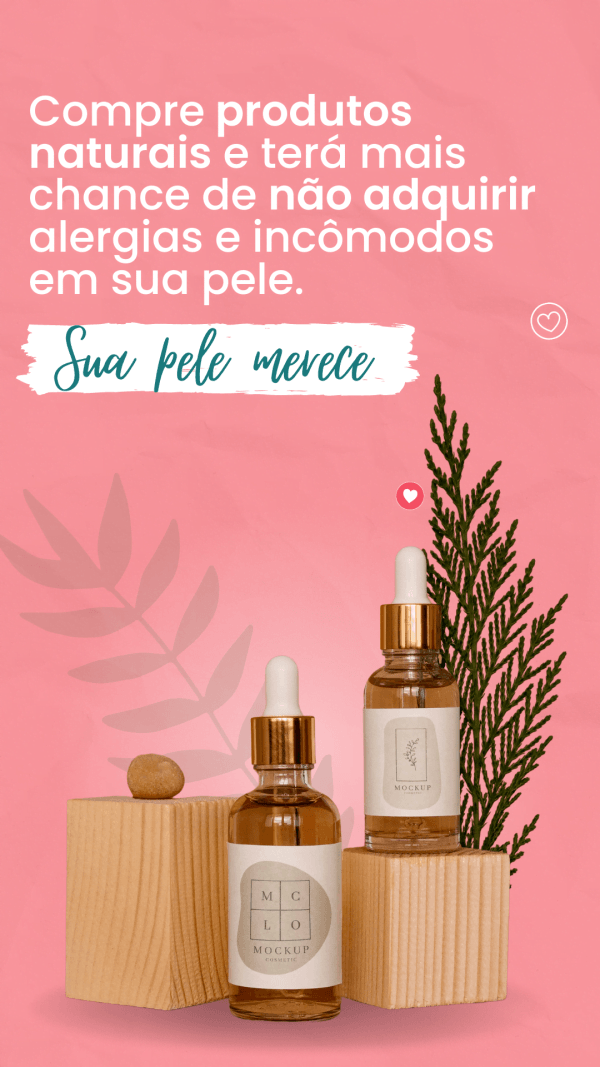 Pack Canva Cosmético 30 Modelos EditáveisStorie + Bônus