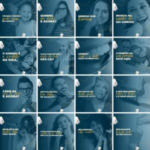 Pack Canva Dentista Odonto 200 Modelos Editáveis+ Legendas