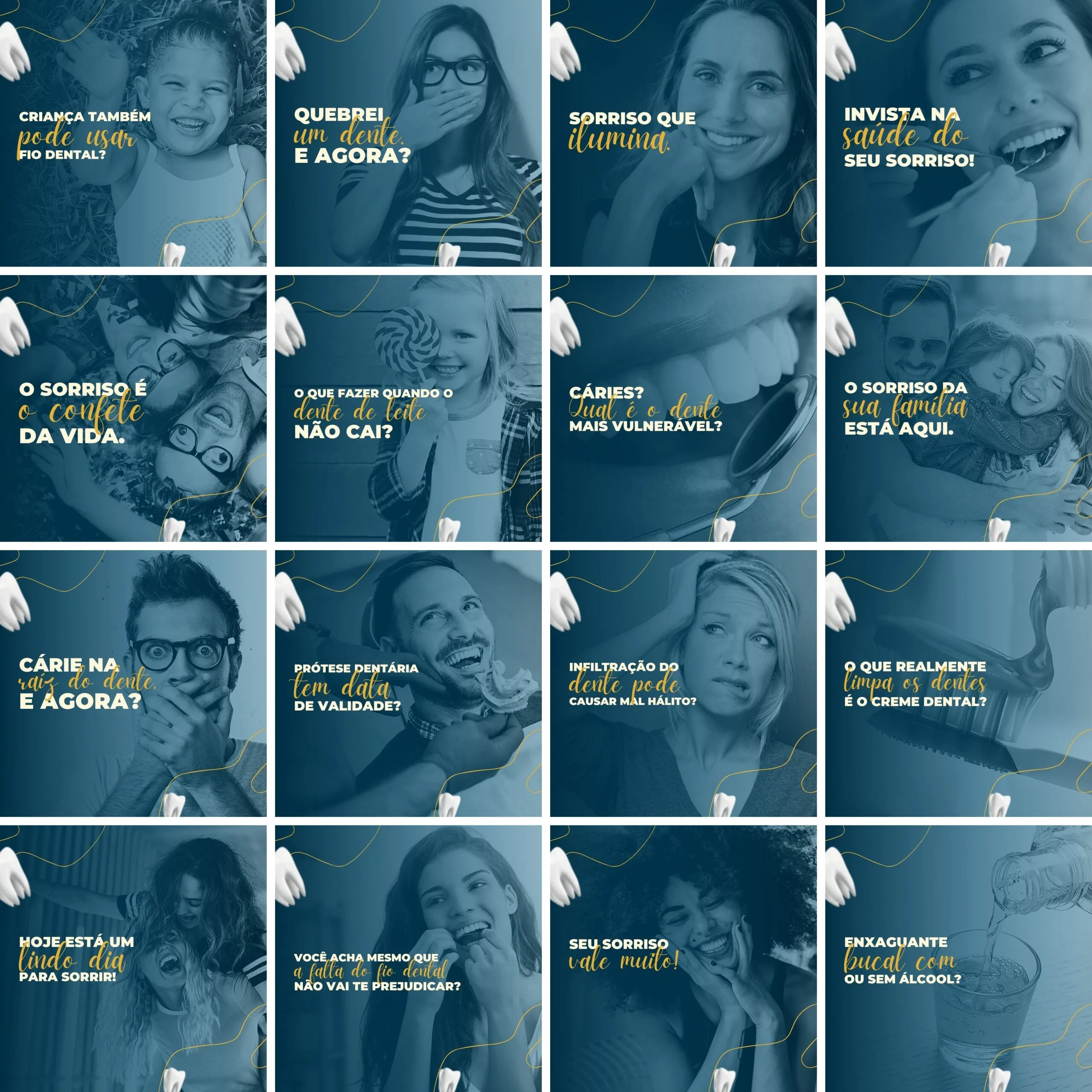 Pack Canva Dentista Odonto 200 Modelos Editáveis+ Legendas 1 Pack Canva Dentista Odonto 200 Modelos Editáveis+ Legendas