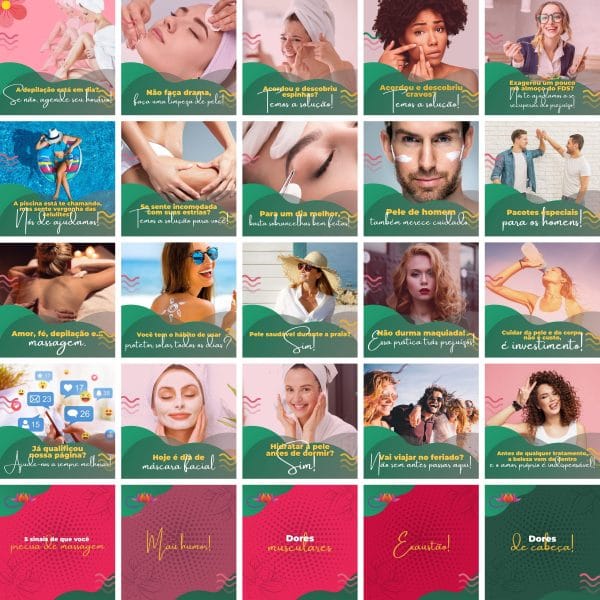 Pack Canva Estetica 100 Modelos Editaveis Bonus 2